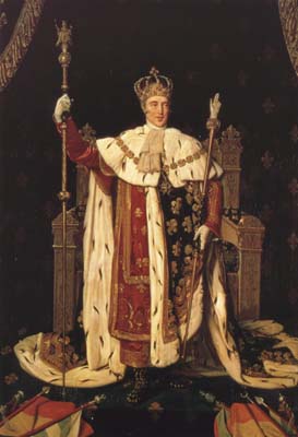 Charles X in his Coronation Robes (mk04)